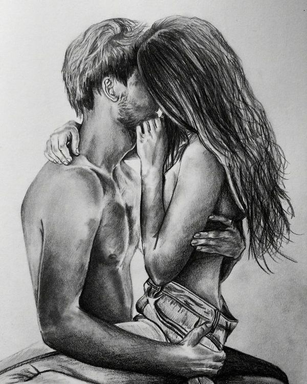 Алмазная вышивка «Любовное объятие» — картинка 2