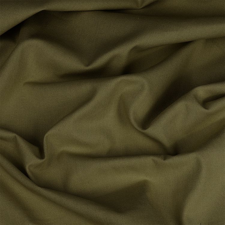 Ткань льняная, 1 м x 140 см, 200 г/м², цвет: оливка, TBY — картинка 2