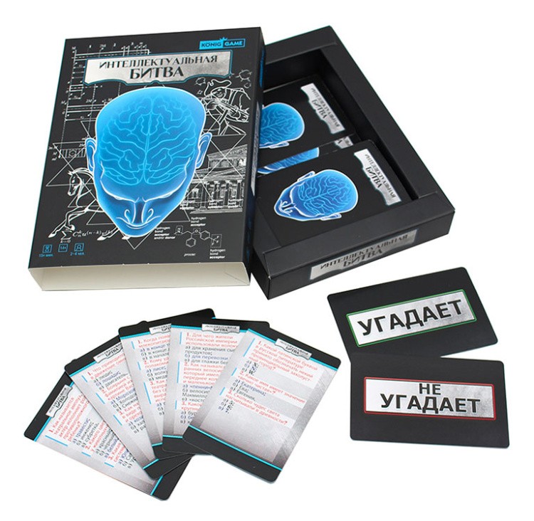 Карточная словесная игра «Интеллектуальная битва» — картинка 2