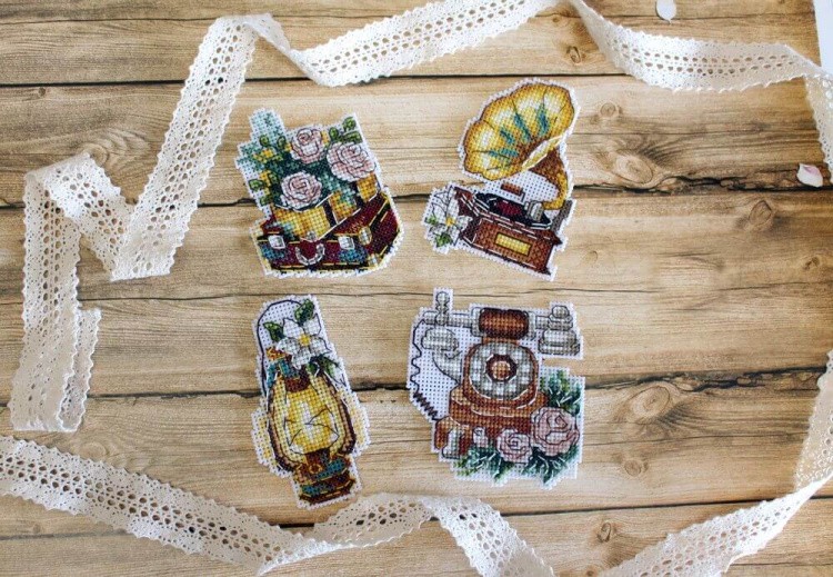 Набор для вышивания «Магниты. Ретро» — картинка 2