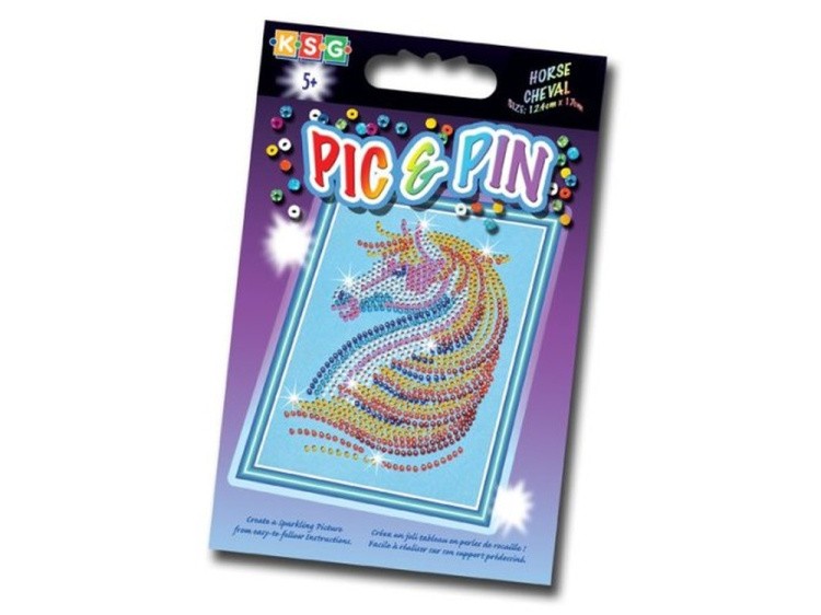 Мозаика из бусин «Лошадь» — картинка 2