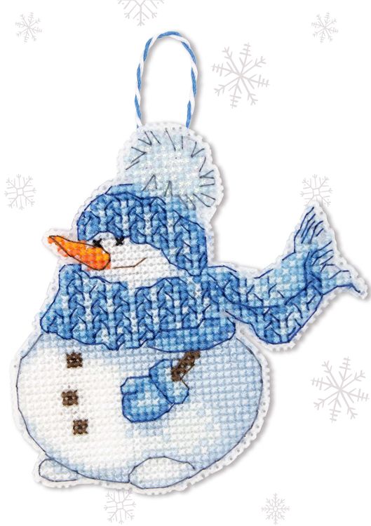 Набор для вышивания «Зимние игрушки» — картинка 2