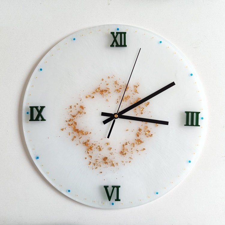 Силиконовый молд - Часы с рисками, d 38 см — картинка 3