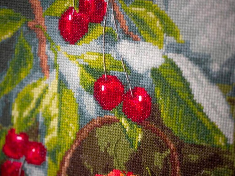 Набор для вышивания «Садовая черешня» — картинка 4