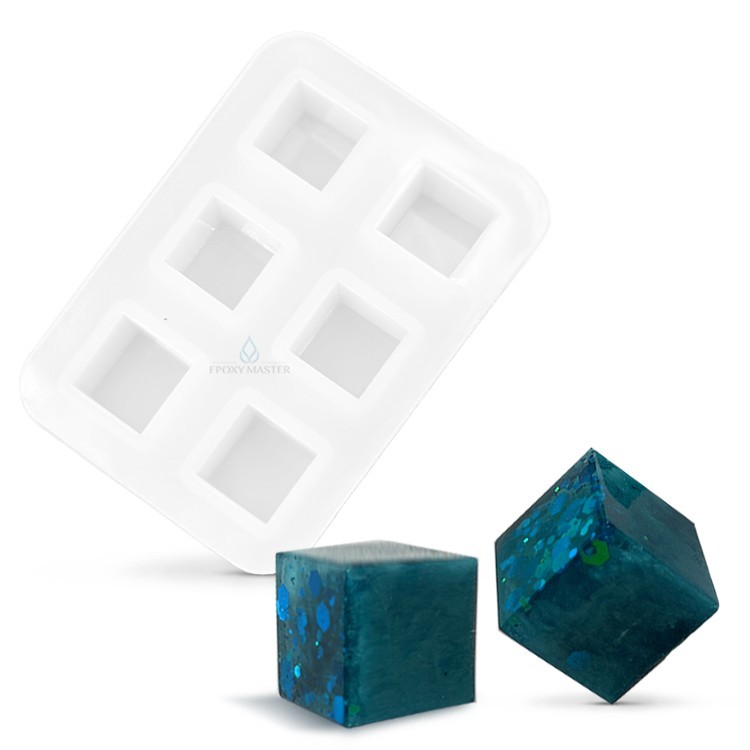 Силиконовый молд - Кубики, 0,9 см, 1 молд