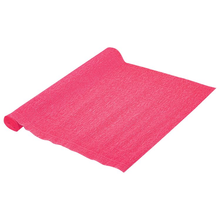 Бумага гофрированная Fiore 140 г/м2, ярко-розовая (951), 50х250 см, Brauberg — картинка 2