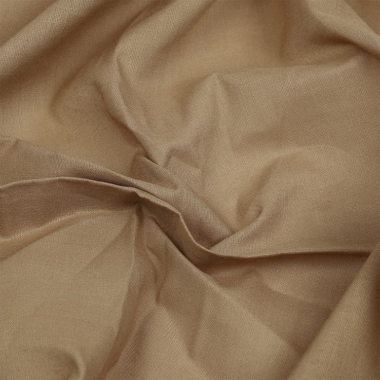 Ткань Батист, 1 м х 150 см, 72 г/м², цвет: темно-бежевый, TBY — картинка 4