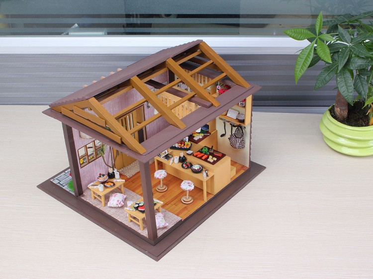 Набор для создания миниатюры (румбокс) «Суши Бар SAKURA» — картинка 10