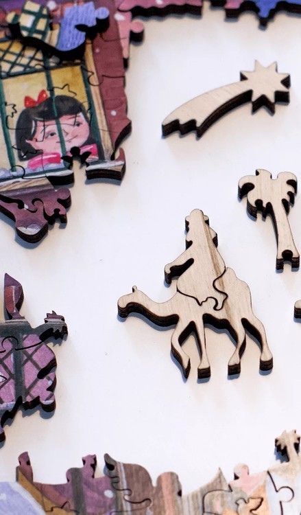 Деревянные пазлы DAVICI «Рождественский ангел» — картинка 6