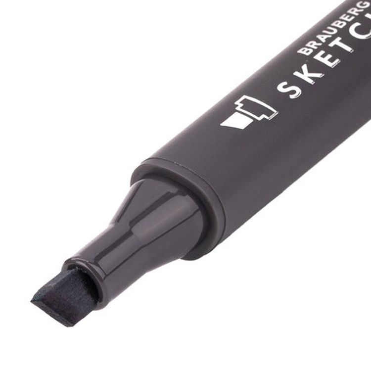 Маркер для скетчинга двусторонний 1 мм - 6 мм BRAUBERG ART CLASSIC, цвет: морская волна — картинка 4