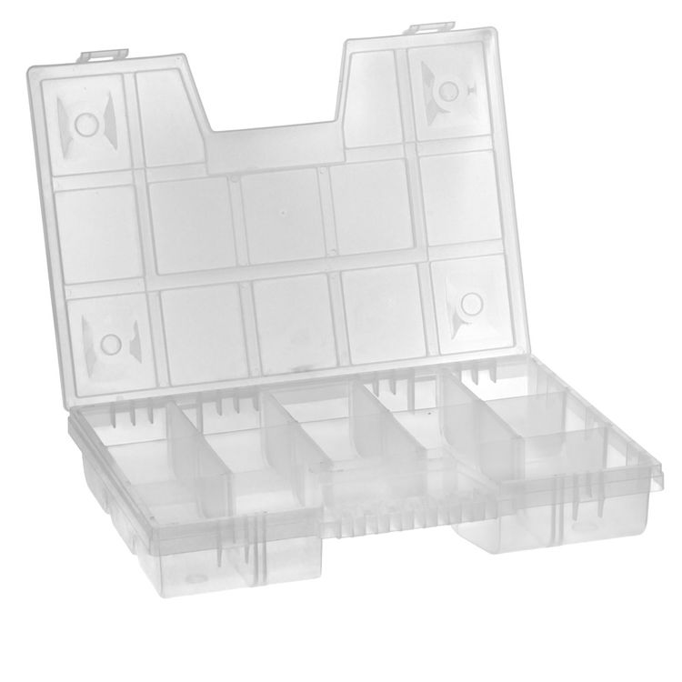 Коробка для швейных принадлежностей, пластик, цвет: синий, 35,5x31x6 см, Gamma — картинка 2