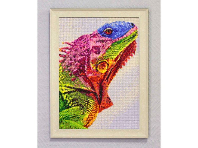 Алмазная вышивка «Игуана» — картинка 2