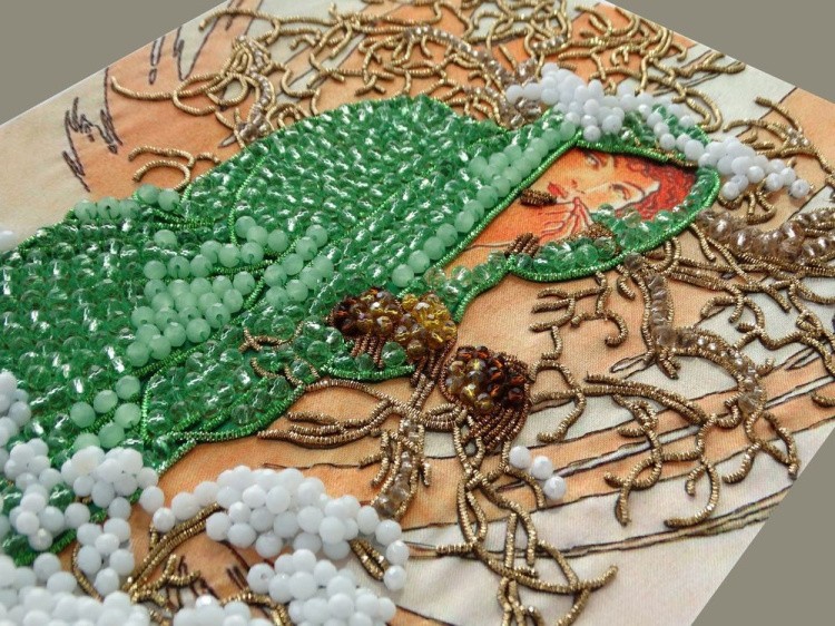 Набор вышивки хрустальными камнями «Зима» — картинка 12