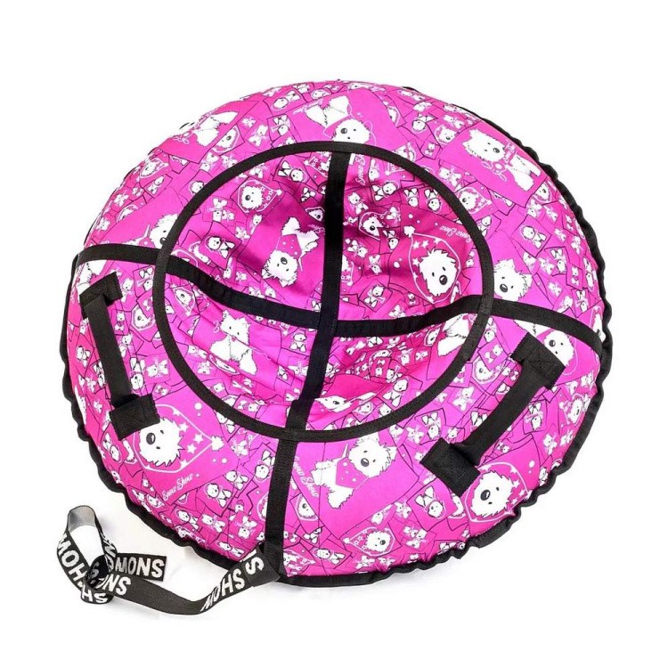 Детская зимняя ватрушка тюбинг для катания 118 см — картинка 4