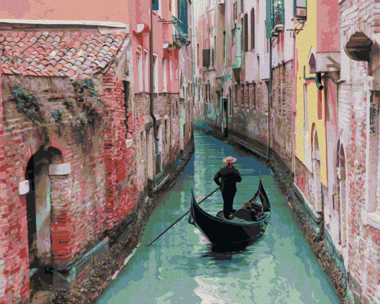 Картина по номерам «Венецианский переулок»