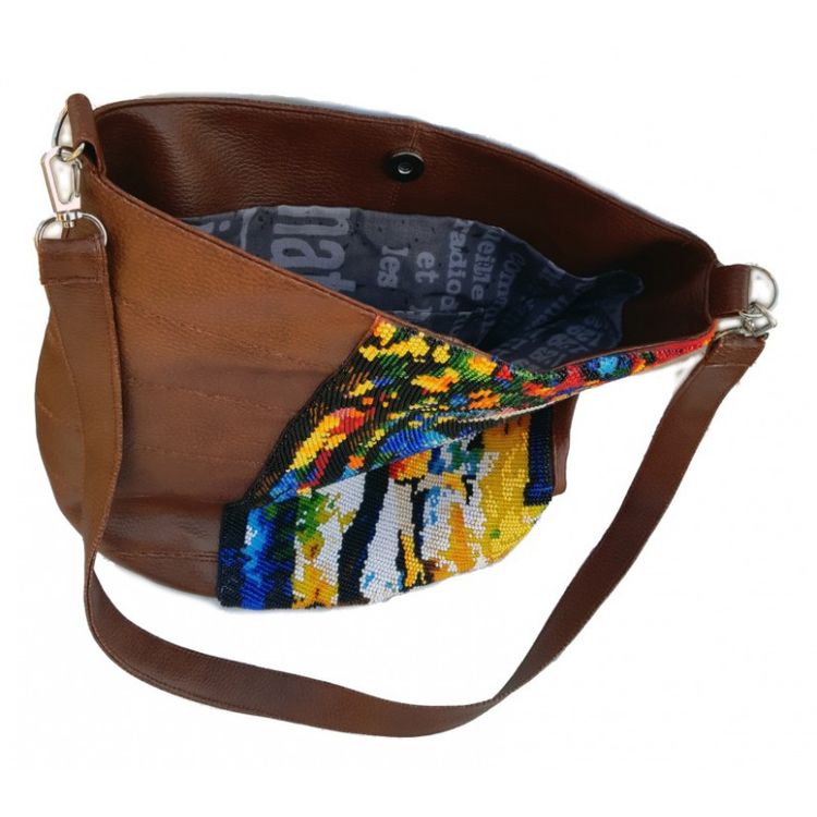 Набор для вышивания бисером из искусственной кожи «Под дождём» — картинка 2