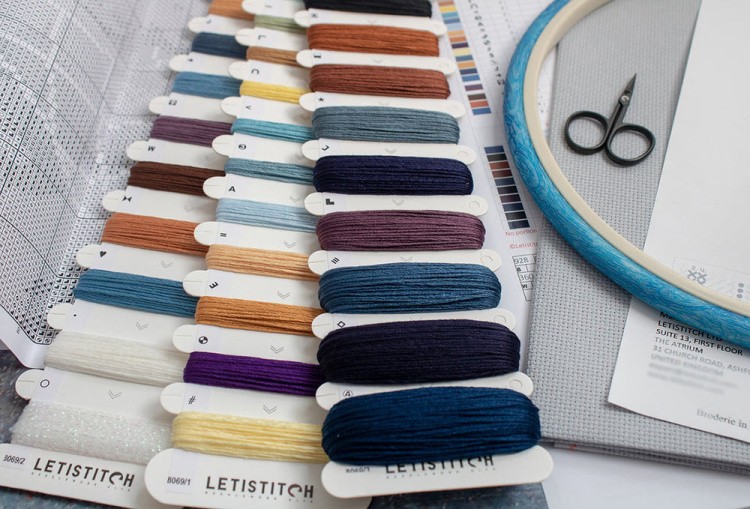 Набор для вышивания «Dream Catcher Wolf (Ловец снов Волк)» — картинка 5