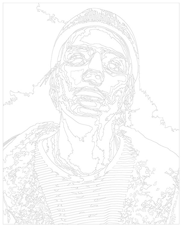 Картина по номерам «Рэпер Pharaoh Фараон 7» — картинка 3