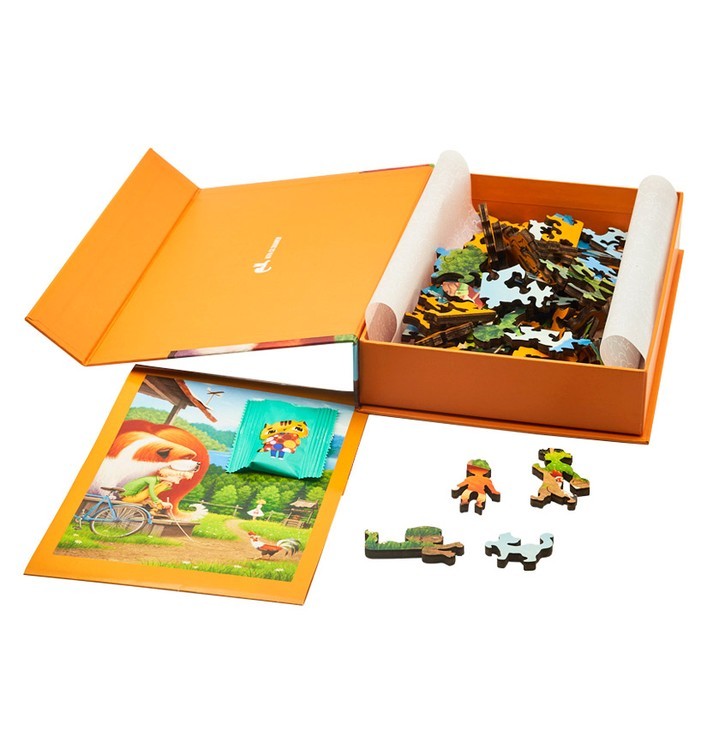 Деревянные пазлы DAVICI «Однажды летом» — картинка 9