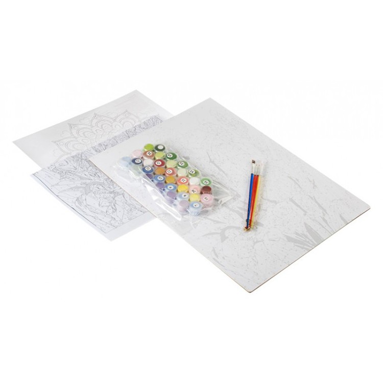 Картина по номерам «Нежные ирисы» — картинка 2