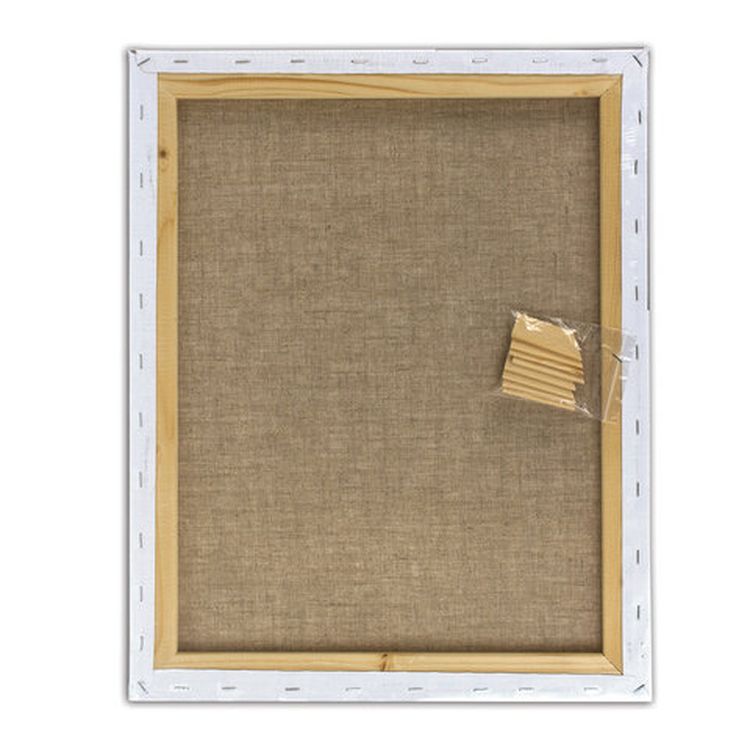 Холст на подрамнике BRAUBERG ART CLASSIC, 40х50 см, грунт., 45%хлоп., 55%лен, среднее зерно — картинка 4