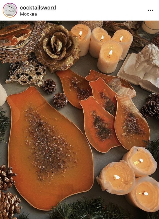 Молд №43 Папайя (14 см), 1 шт., Art Blong — картинка 2