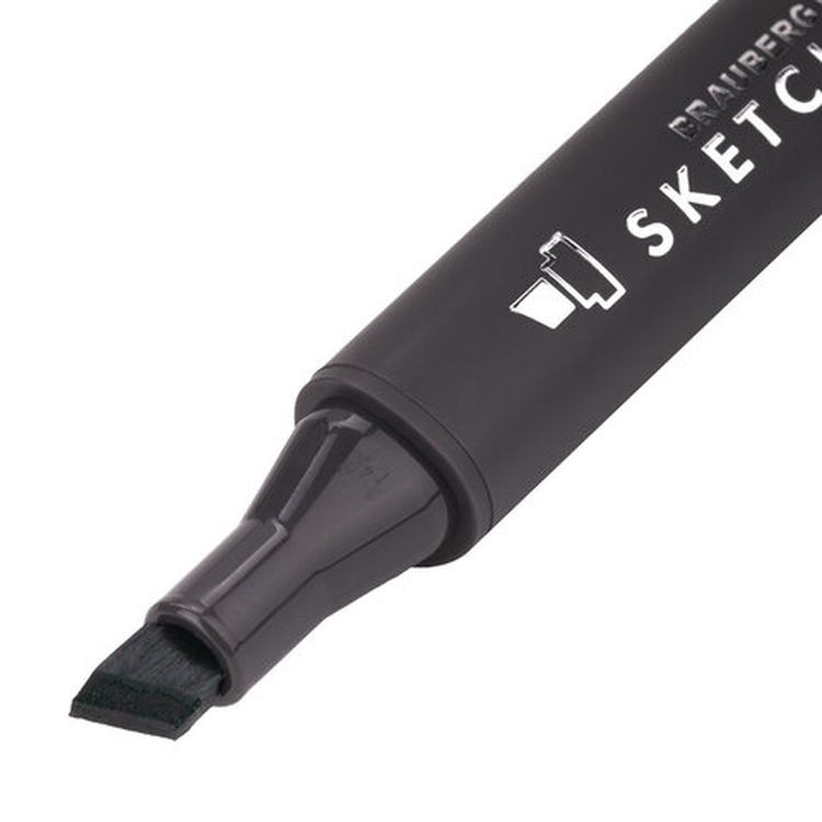 Маркер для скетчинга двусторонний 1 мм - 6 мм BRAUBERG ART CLASSIC, цвет: светло-голубой — картинка 3