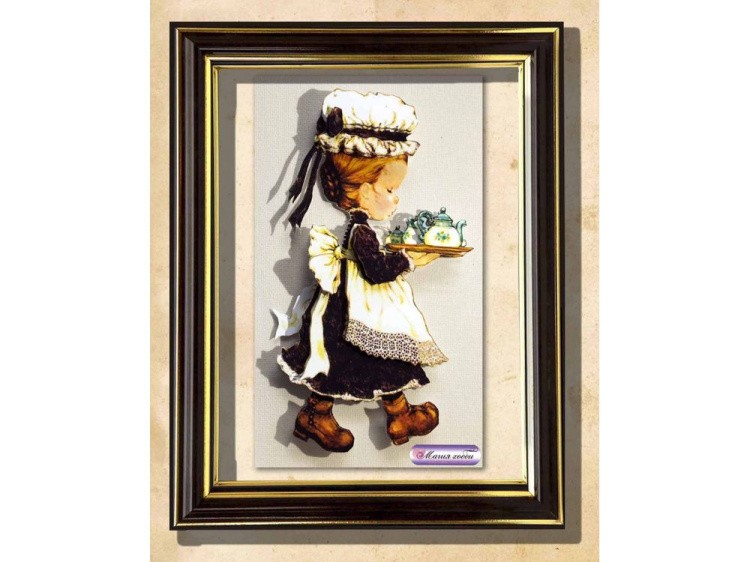 Рамка-аквариум с прозрачным дном для папертоли — картинка 6