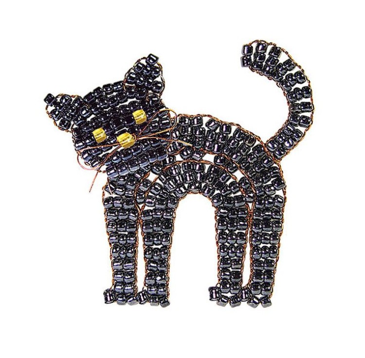 Набор для бисероплетения «Чёрный кот»