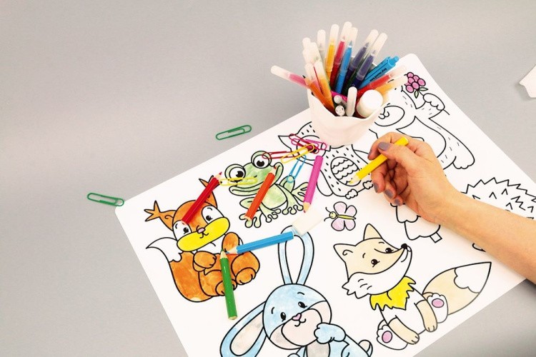 Коврик-раскраска «Зверюшки» — картинка 5