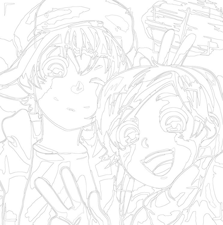 Картина по номерам «Гравити Фолз Фолс: Мейбл и Диппер аниме» — картинка 3