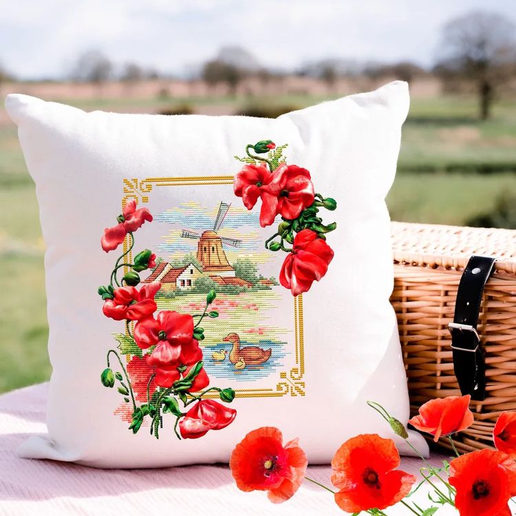 Набор для вышивания «Родные просторы. Маки» — картинка 3