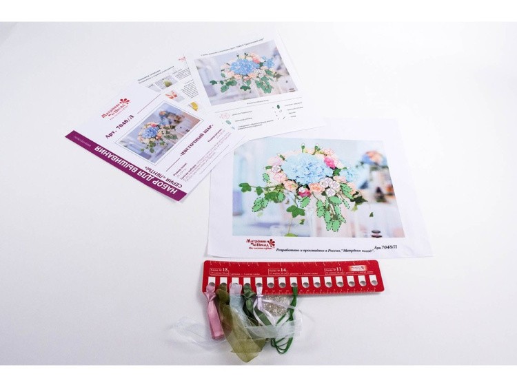 Набор для вышивания «Цветочный шар» — картинка 4