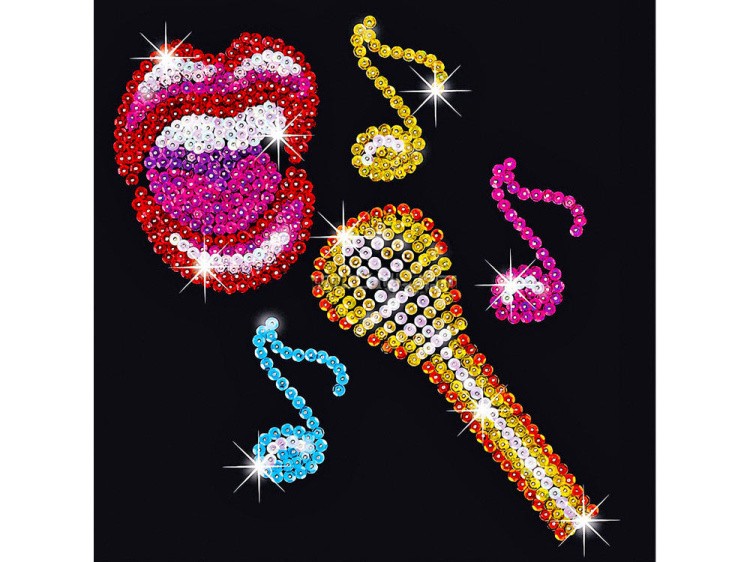 Мозаика из пайеток «Караоке» — картинка 3