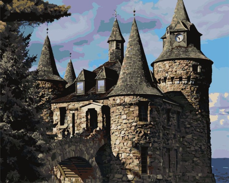 Картина по номерам «Замок Больдта»
