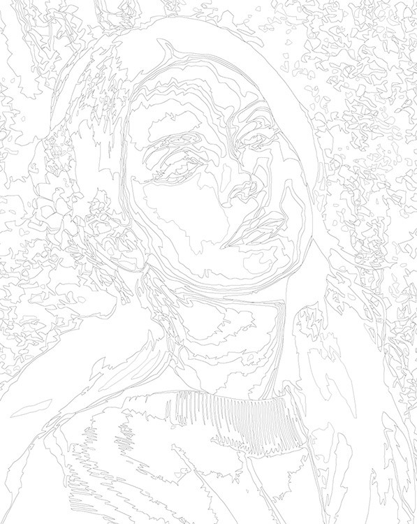 Картина по номерам «Lana Del Rey Лана Дель Рей 7» — картинка 3