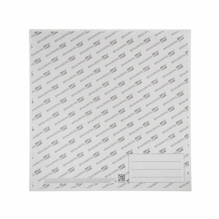 Холст на картоне (МДФ), 30х30 см, грунтованный, хлопок, мелкое зерно, BRAUBERG ART CLASSIC — картинка 5