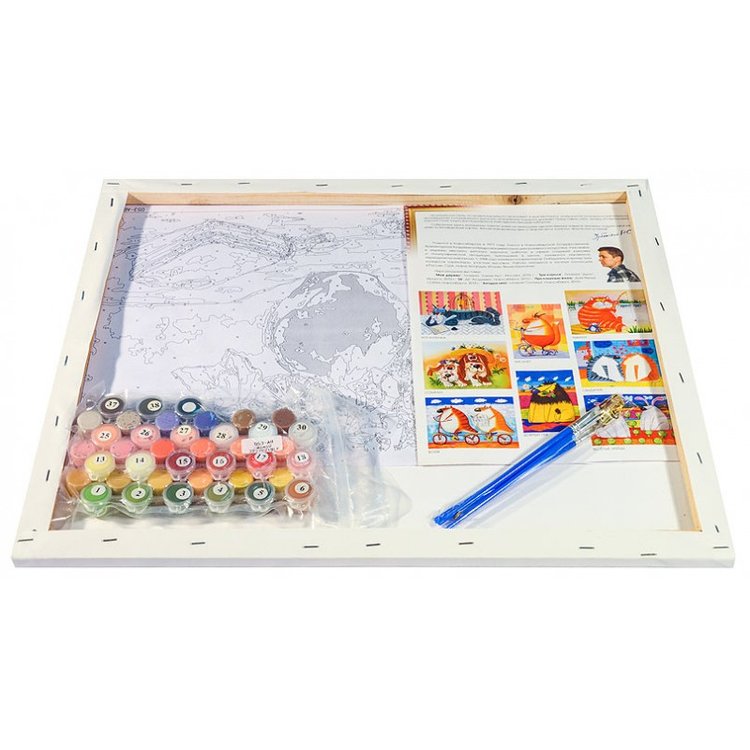 Картина по номерам «Натюрморт с букетом» — картинка 3