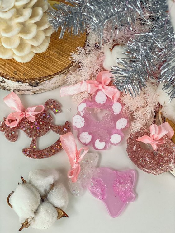 Набор для создания 12 шт. елочных игрушек №3 Masha_Praporshchikova — картинка 5