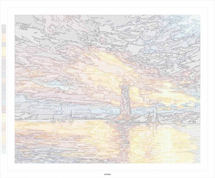 Картина по номерам «Маяк» — картинка 4