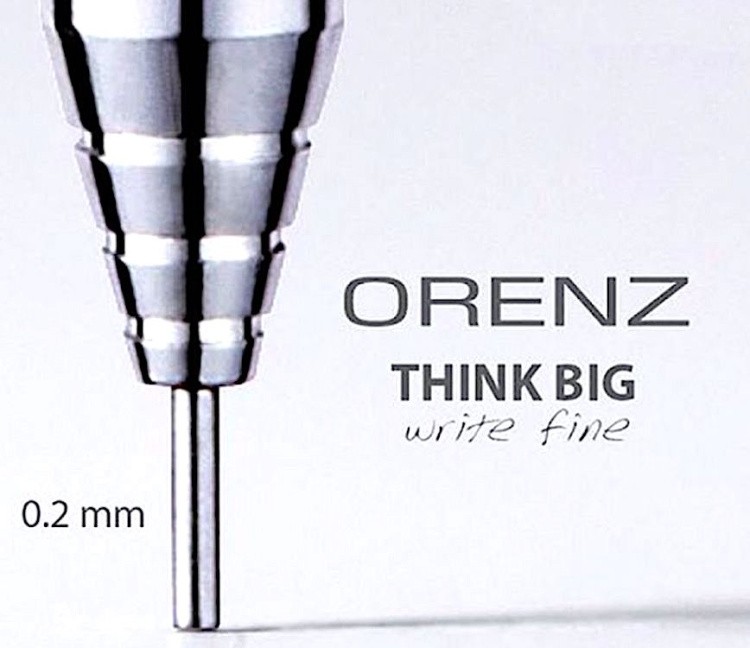 Карандаш автоматический профессиональный ORENZ 0,2 мм, В, Pentel — картинка 4