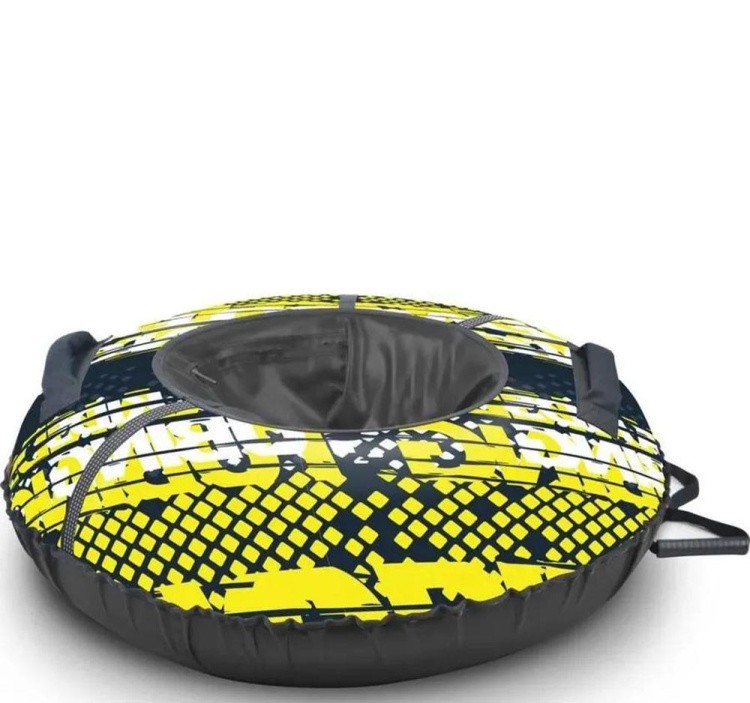 Детская зимняя ватрушка тюбинг для катания 85 см — картинка 4