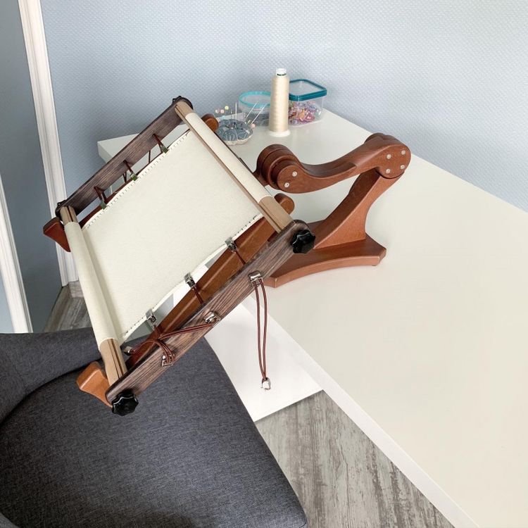 Настольный держатель для пялец «Змей Горыныч» с дополнительными лапками (тик), Дубко — картинка 5