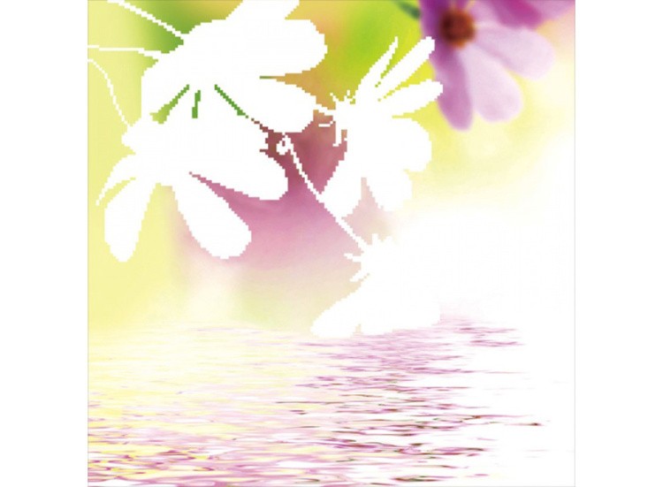 Алмазная вышивка «Ветка космеи» — картинка 2