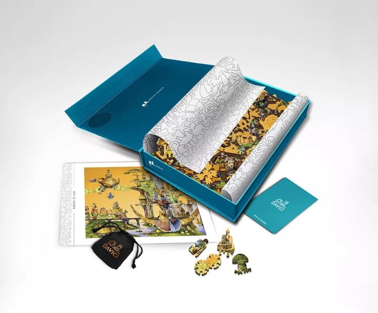 Деревянные пазлы DAVICI «Однажды мне приснилось» — картинка 11