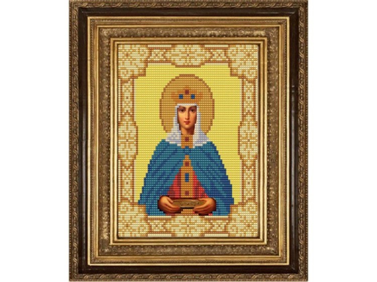 Рисунок на ткани «Св.Елена Константинопольская»
