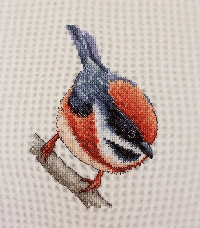 Набор для вышивания «Рыжеголовая синица» — картинка 2