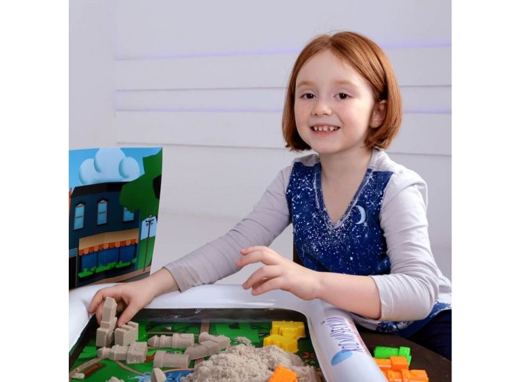 Набор космического песка «Городские истории» 2 кг — картинка 11