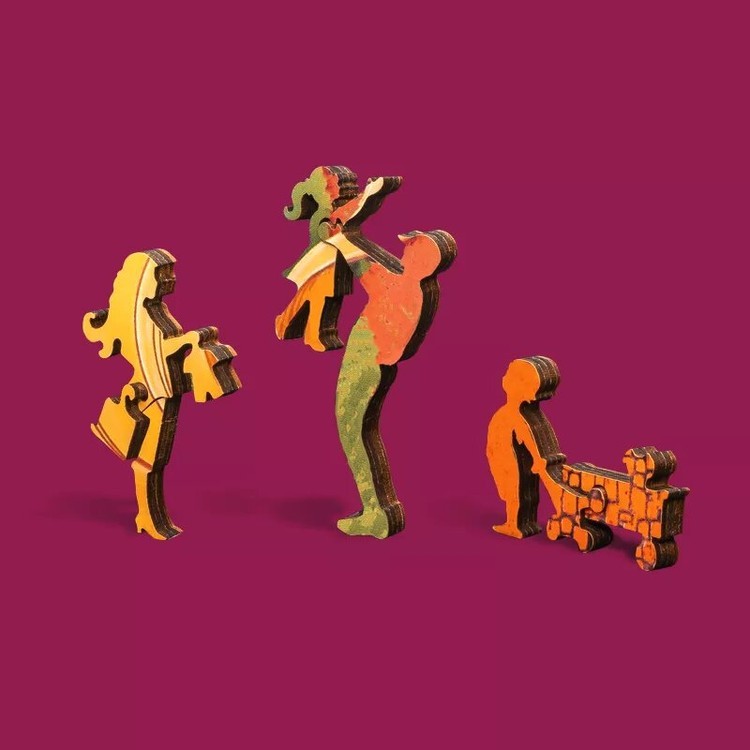 Деревянные пазлы DAVICI «Золотое солнце» — картинка 4