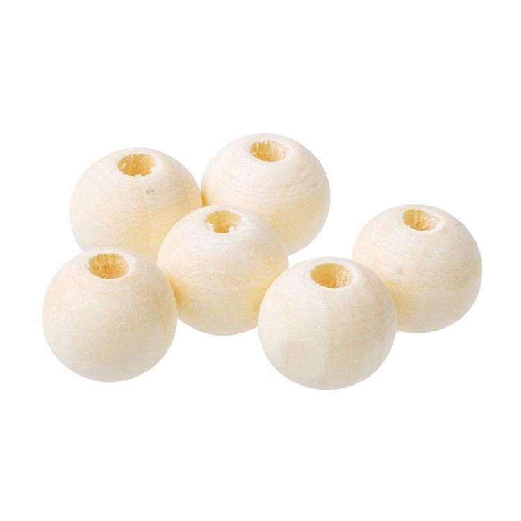 Бусины дерево, 10 мм, 150 шт. — картинка 2